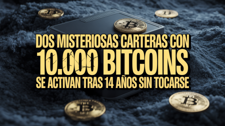Dos misteriosas carteras con 10.000 bitcoins se activan tras 14 años sin tocarse