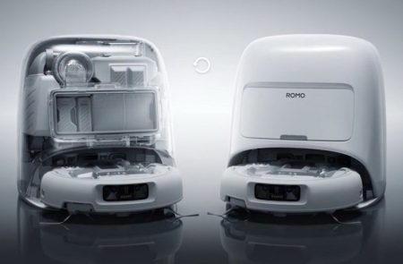 DJI se mete en tu casa: así es su primer robot aspirador Romo con diseño transparente