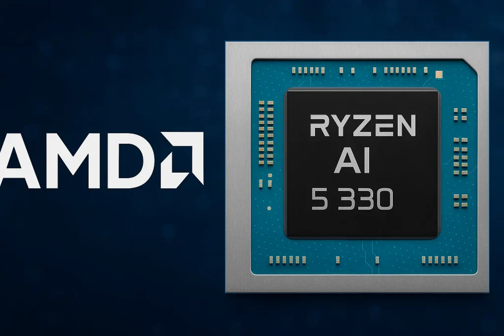 AMD Ryzen AI 5 330 debuta en Geekbench con un diseño de núcleos poco común