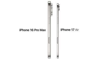 Apple lanzará el iPhone Air de 5.5 mm como sustituto del modelo Plus de 2024