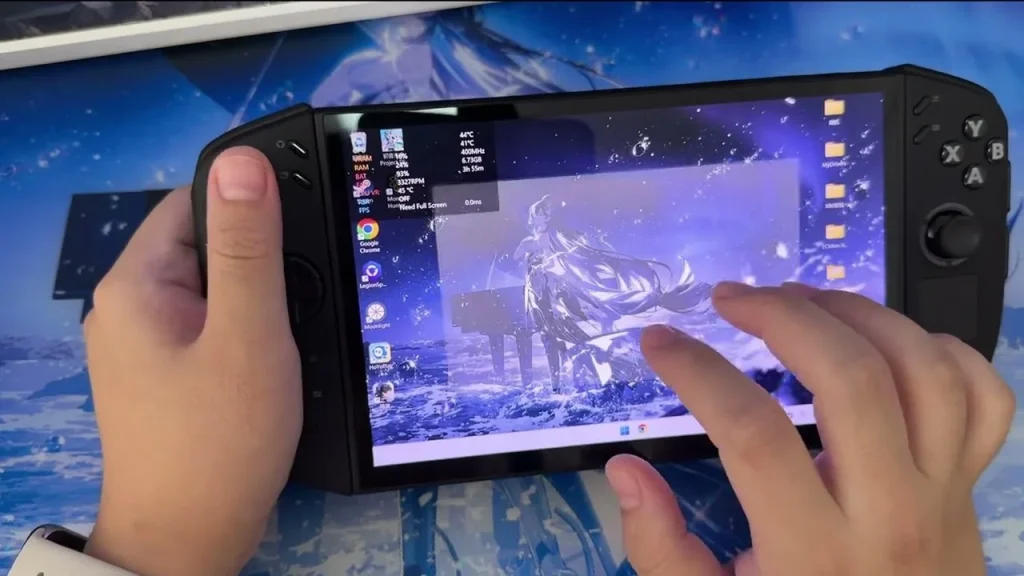 Filtrado un prototipo de la Lenovo Legion Go 2: Pantalla OLED brutal, batería doble y sorpresa en el chip