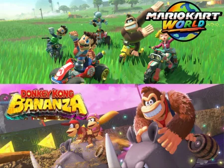Mario Kart World podría recibir personajes de Donkey Kong Bananza en su próximo DLC