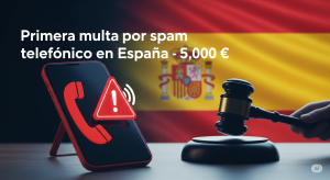 España castiga por primera vez el spam telefónico: 5.000 € por llamar a quien no debías