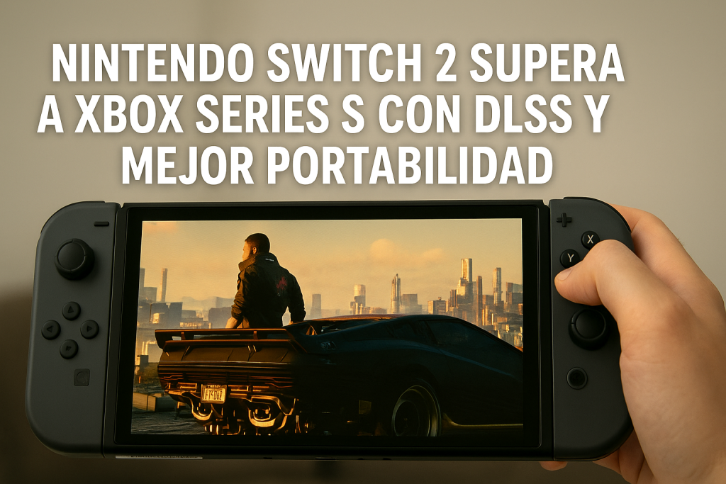 Nintendo Switch 2 podría ejecutar juegos de Xbox Series S gracias a DLSS