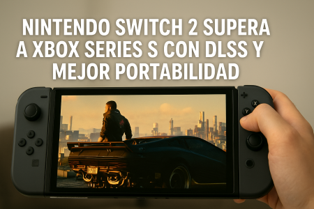 Nintendo Switch 2 podría ejecutar juegos de Xbox Series S gracias a DLSS