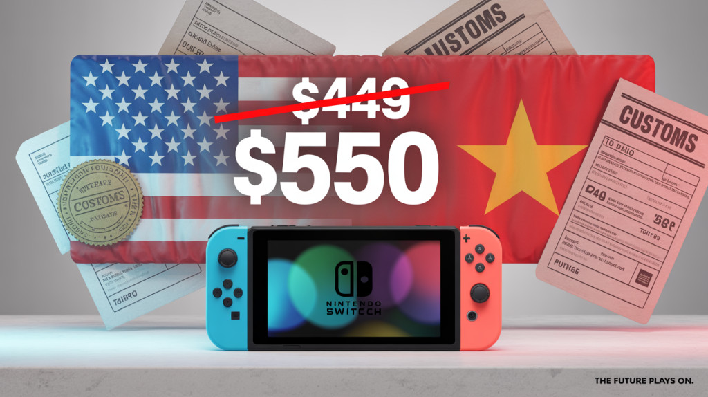 Nintendo Switch 2 podría subir su precio hasta 550 dólares por nuevos aranceles