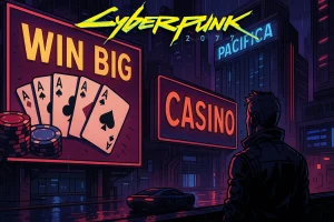 ¿Cyberpunk 2077 abrirá su primer casino? Las pistas están en los carteles