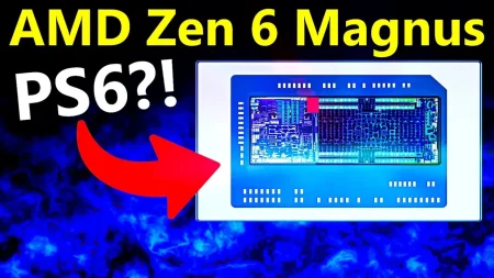 "Magnus", una APU Zen 6 monstruosa de AMD: ¿la PS6 o la nueva Xbox serán un PC camuflado?