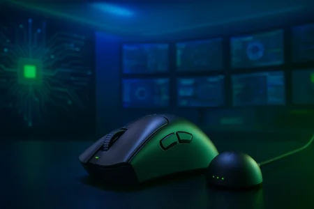 Filtran imágenes del Razer Deathadder V4 Pro: diseño familiar con receptor inalámbrico renovado