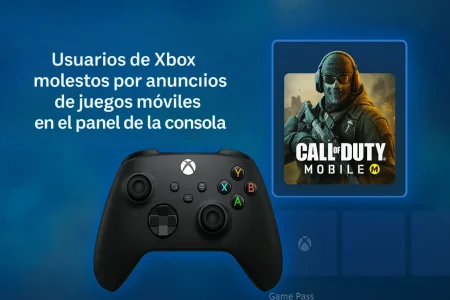 Xbox genera polémica al mostrar publicidad de juegos para móvil en su consola
