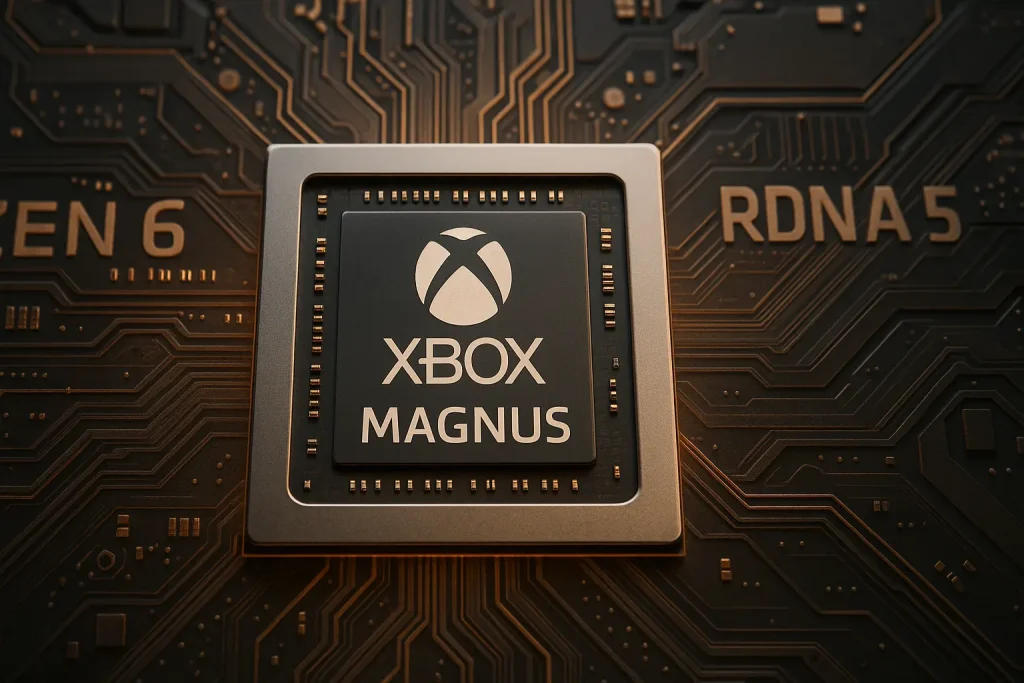 Más detalles sobre Magnus: Microsoft prepara una Xbox 4K 120fps con AMD Zen 6