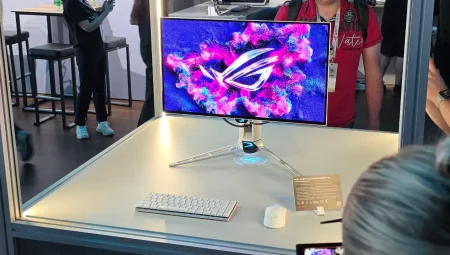 Asus ROG Swift OLED PG27AQWP-W: el monitor OLED más rápido del mundo presentado en Gamescom