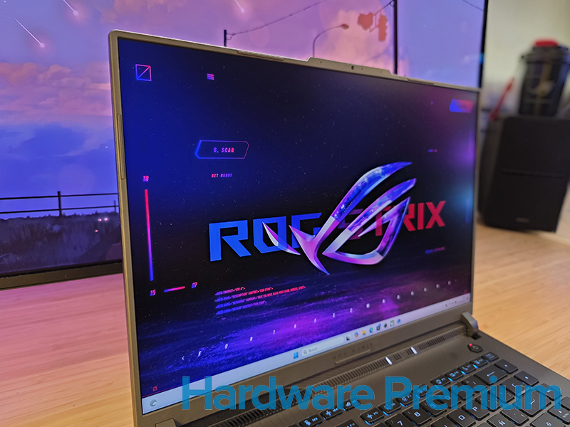 Reflejos en el ASUS ROG Strix G16 2025