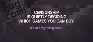 GOG regala 13 juegos como protesta contra la censura a los videojuegos