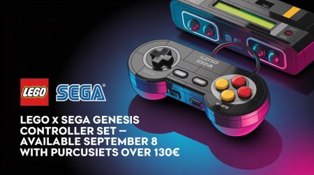 LEGO traerá el mando de SEGA Genesis en forma de set coleccionable: fecha y detalles filtrados