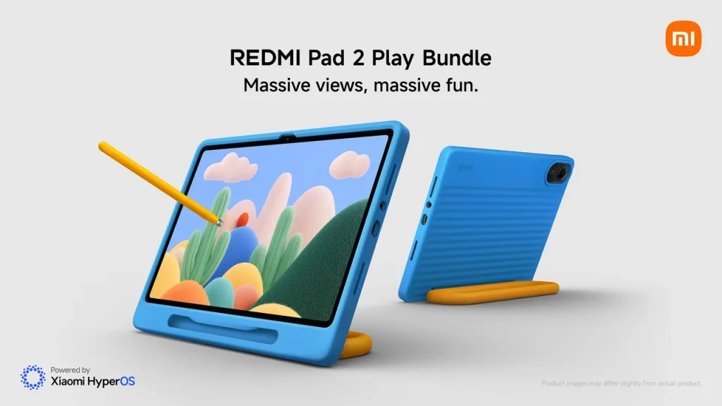 Xiaomi convierte la Redmi Pad 2 en un juguete para niños con su nuevo “Play Bundle”