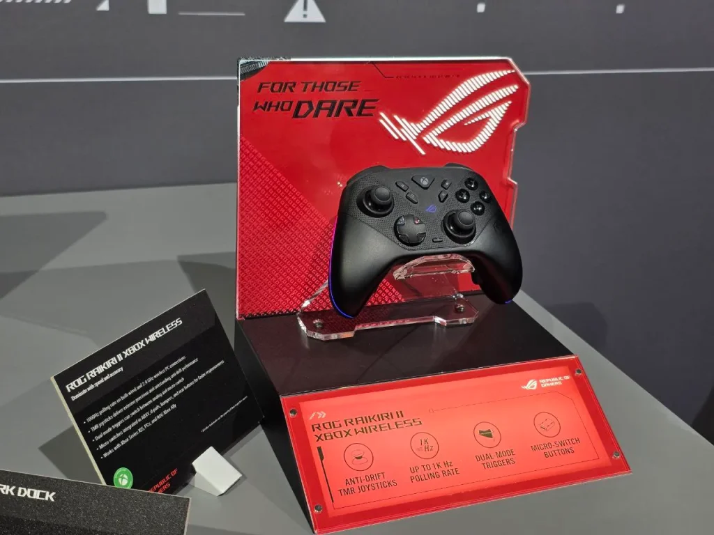 Asus ROG Raikiri II Xbox Wireless: el mando presentado en Gamescom que quiere jubilar a tu mando actual