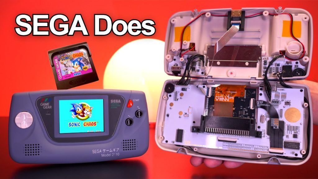 La SEGA Game Gear resucita con pantalla IPS HD y USB-C gracias a este mod brutal