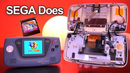 La SEGA Game Gear resucita con pantalla IPS HD y USB-C gracias a este mod brutal