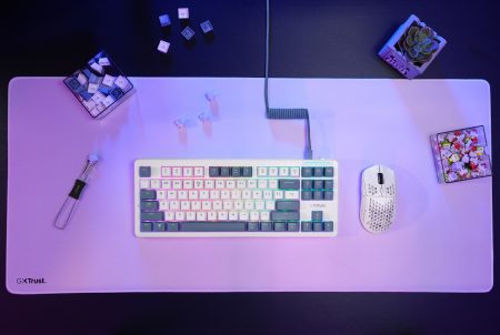 GXTrust Xyra: el teclado mecánico hot-swap que llega con juntas de goma y RGB a precio tentador