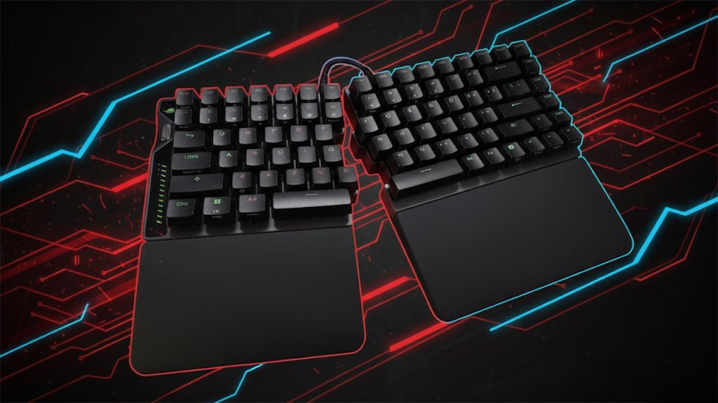 ASUS ROG Falcata: precisión magnética y diseño dividido para gamers extremos