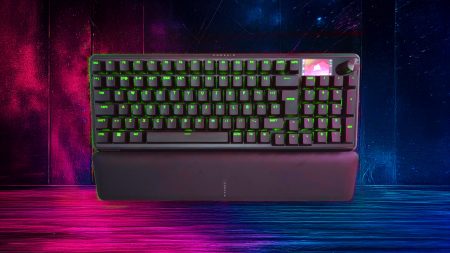 Así es el Corsair Vanguard Pro 96: switches magnéticos, pantalla LCD y más de lo que imaginas
