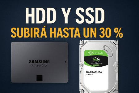 HDD y SSD subirán hasta un 30%: la fiebre de la IA dispara la demanda de memoria