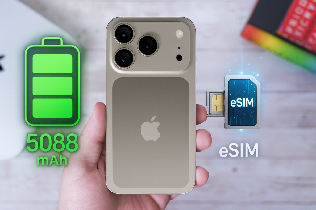 iPhone 17: filtradas horas antes del evento las baterías y los cambios en SIM y eSIM