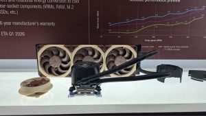 Noctua confirma su primer kit AIO para 2026: así será su esperado debut en refrigeración líquida