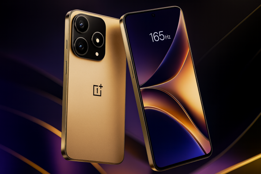 OnePlus 15: filtrado con batería de 7.000 mAh y pantalla de 165 Hz que apunta al iPhone 17