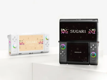 OneXSugar, la portátil híbrida de doble pantalla, ya se vende a nivel global