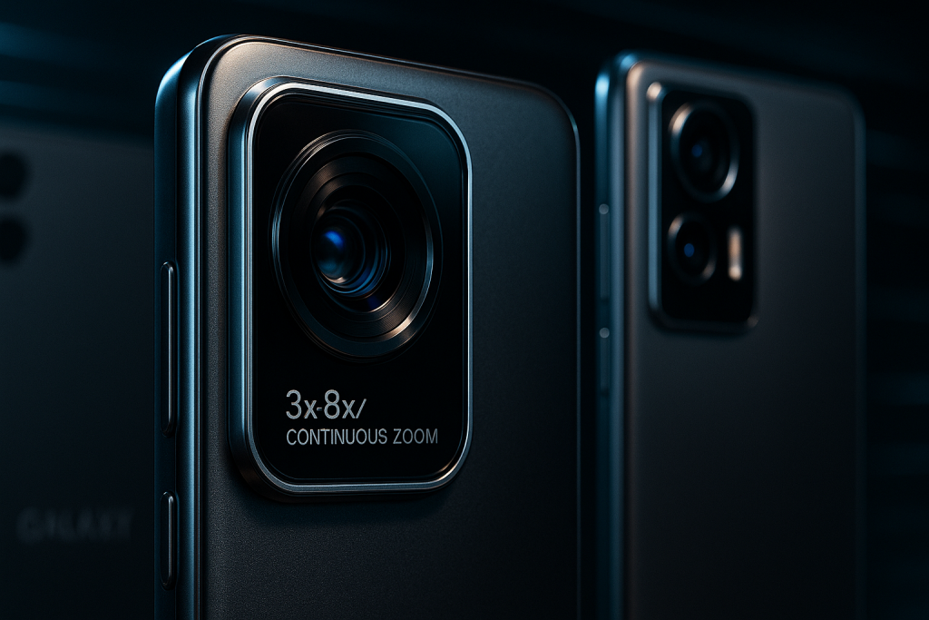 Samsung fabrica cámaras con zoom continuo… pero no para sus Galaxy