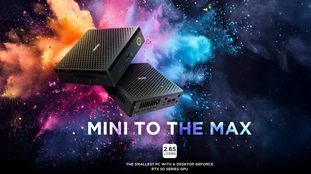 ZOTAC ZBOX MAGNUS 2025 lleva la potencia de una GPU RTX 5060 Ti a un mini PC de solo 2,6 litros