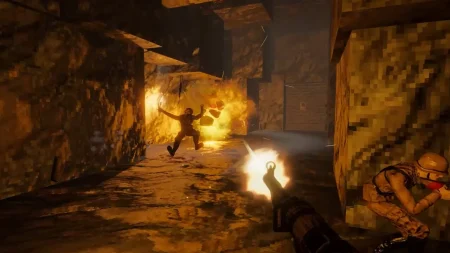 Darkenstein 3D: el brutal FPS retro gratis en Steam inspirado en Doom y Wolfenstein