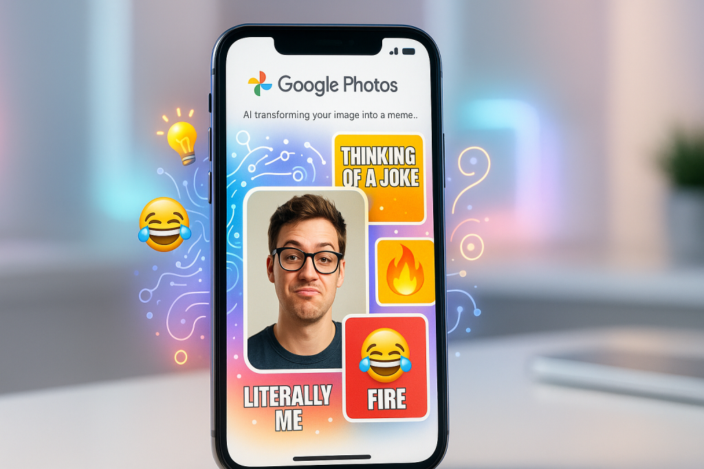 Google Photos prepara “Me Meme”: convierte tus selfies en memes con IA