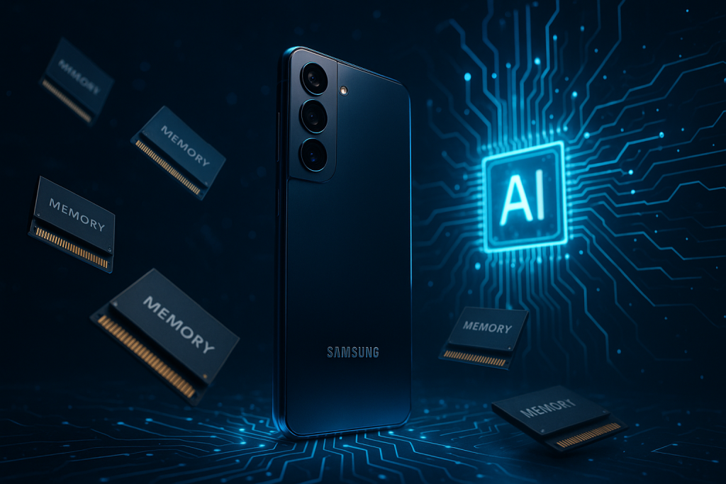 Samsung podría subir el precio de sus móviles: la culpa es del auge de la memoria para IA