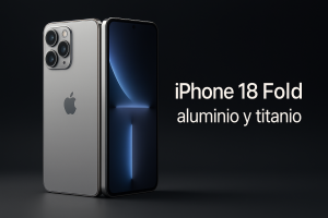 El iPhone 18 Fold apostará por aluminio y titanio: el futuro plegable de Apple quiere ser ligero, fuerte y elegante