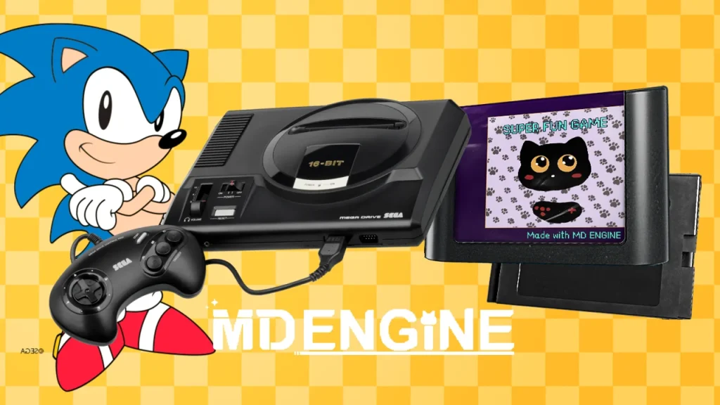 MD Engine simplifica el desarrollo de juegos para Sega Genesis y Mega Drive