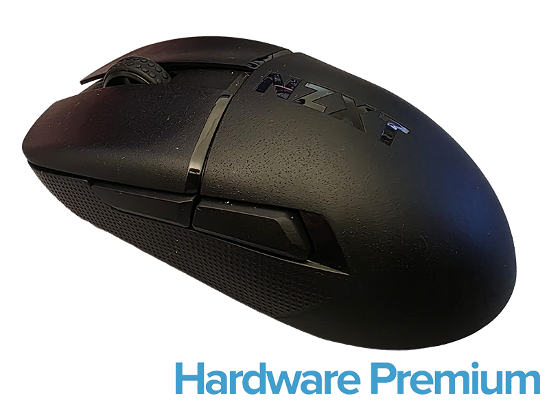 Vista diagonal del NZXT Lift Elite Wireless