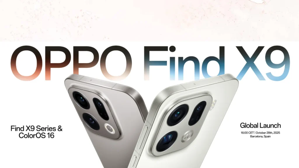Oppo Find X9 y X9 Pro debutan a nivel global: el llamativo Rojo Velvet llegará a Europa