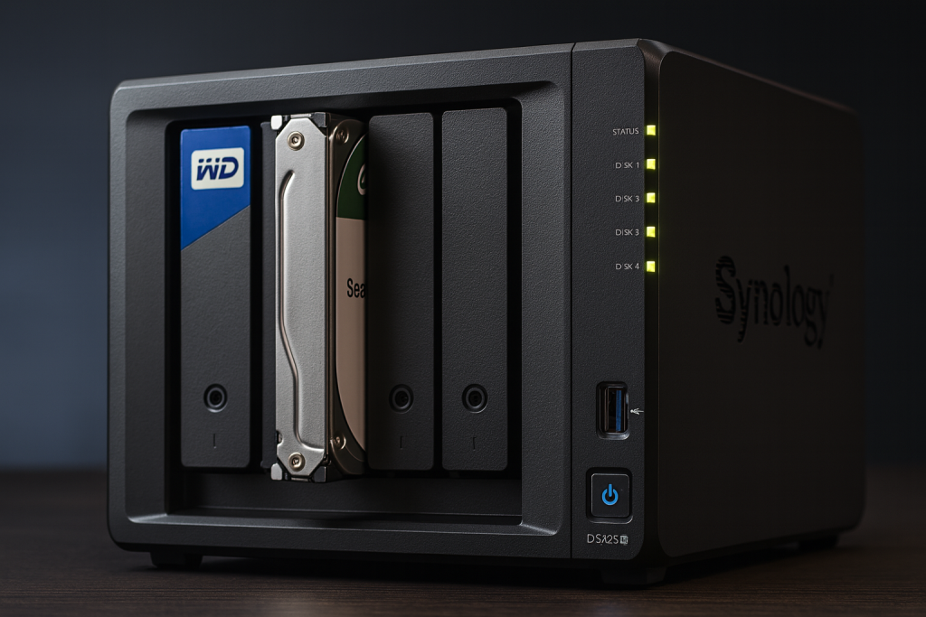 Synology recula: sus NAS 2025 volverán a aceptar discos duros de terceros