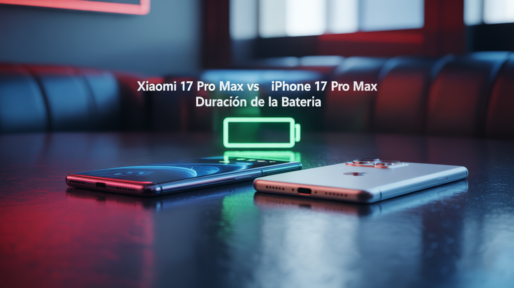 El Xiaomi 17 Pro Max presume batería con 7.500 mAh, pero solo aguanta 5 minutos más que el iPhone 17 Pro Max El Xiaomi 17 Pro Max presume batería con 7.500 mAh, pero solo aguanta 5 minutos más que el iPhone 17 Pro Max