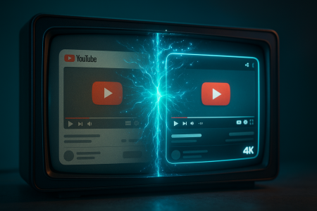 YouTube usará IA para remasterizar videos antiguos a 1080p (y más adelante, 4K)