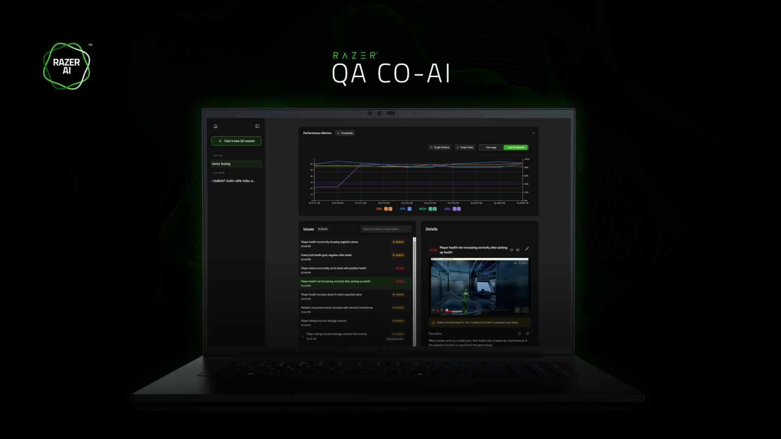 Razer impulsa el futuro del testeo con QA Co-AI, ahora disponible en AWS Marketplace Razer impulsa el futuro del testeo con QA Co-AI, ahora disponible en AWS Marketplace
