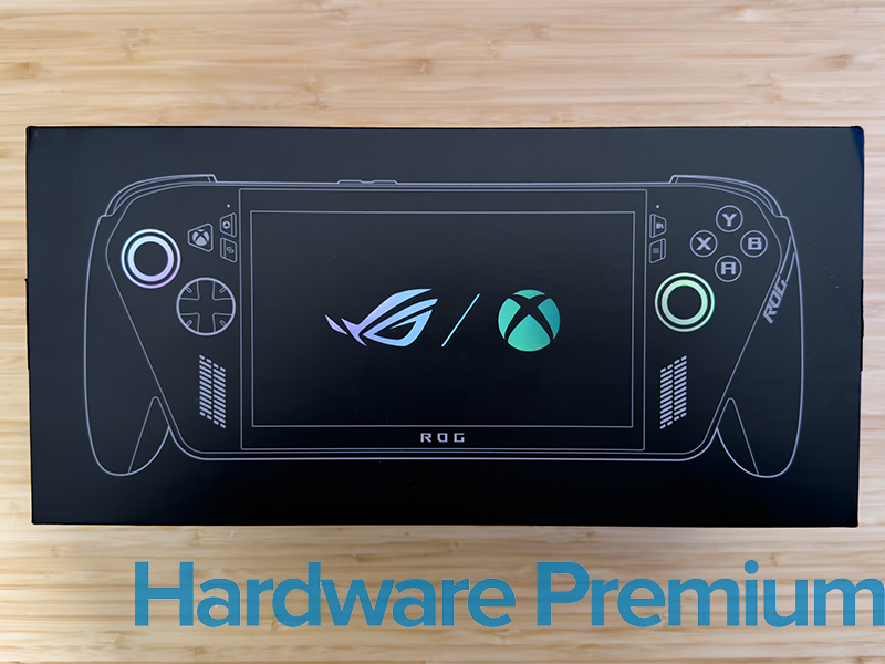 Embalaje de la ASUS ROG Xbox Ally X
