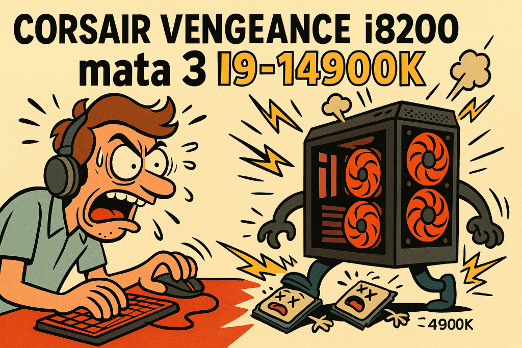 Corsair Vengeance i8200 mata un tercer Core i9-14900K: el BIOS OEM bloqueado está en el centro de la tormenta Corsair Vengeance i8200 mata un tercer Core i9-14900K: el BIOS OEM bloqueado está en el centro de la tormenta