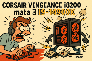 Corsair Vengeance i8200 mata un tercer Core i9-14900K: el BIOS OEM bloqueado está en el centro de la tormenta