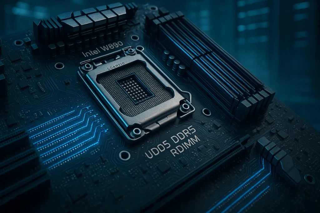 Intel W890: un asalto a las workstation, con músculo, memoria masiva y hasta 112 líneas PCIe