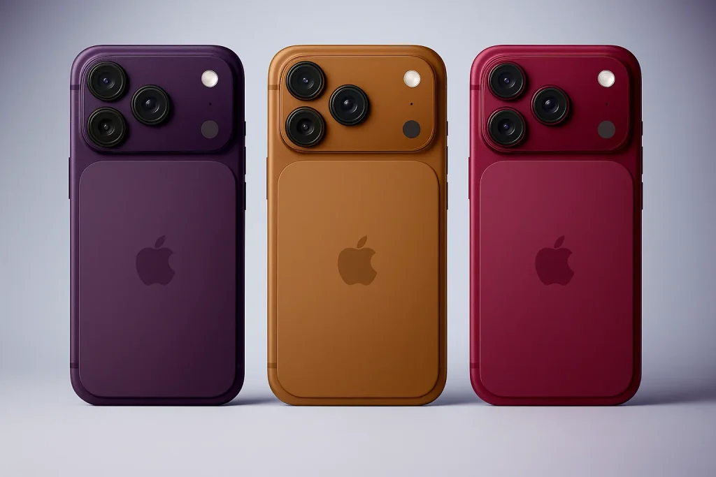 El iPhone 18 Pro llegaría en tres nuevos colores inéditos: adiós al negro, hola al burdeos