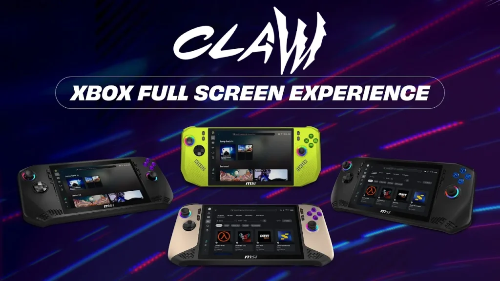 MSI Claw estrena Xbox Full Screen Experience: menos consumo de RAM y un modo portátil más “consolero” MSI Claw estrena Xbox Full Screen Experience: menos consumo de RAM y un modo portátil más “consolero”